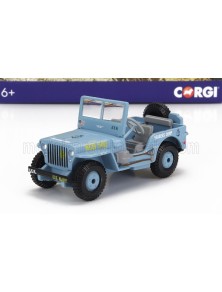 JEEP - WILLYS SEABEES CORP MILITARY 1945 - CM. 7.0 - LIGHT BLUE