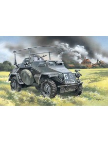 ICM - 1/72 Sd.Kfz.223, German Radio Communication Vehicle