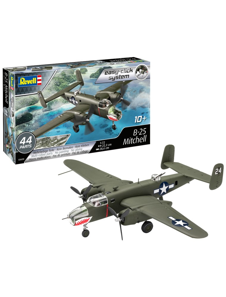 REVELL - 1/72 B-25 Mitchell (Easy-Click System)