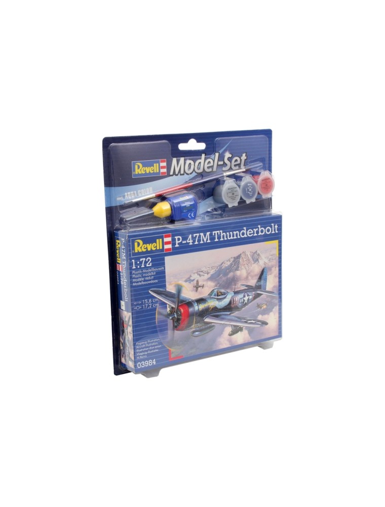 REVELL - 1/72 Model Set P-47 M Thunderbolt