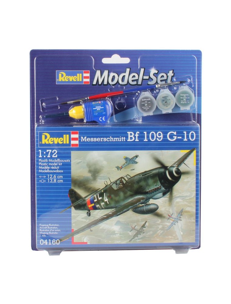 REVELL - 1/72 Model Set Messerschmitt Bf-109