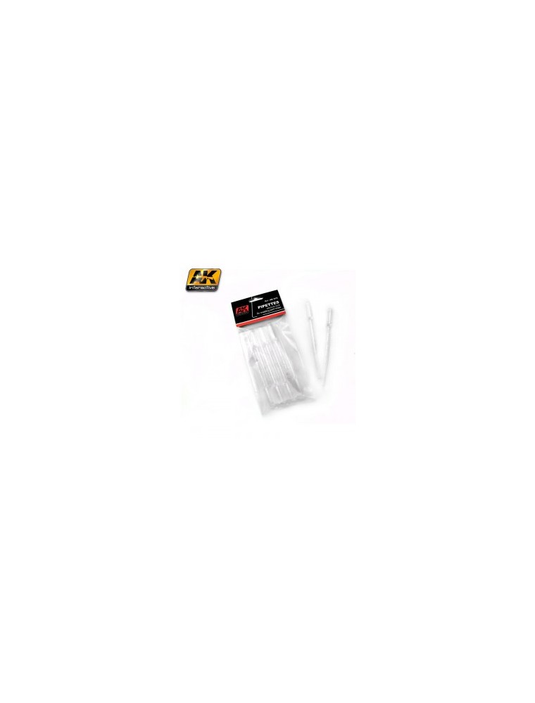 AK INTERACTIVE - Pipettes Medium Size (7 Units)