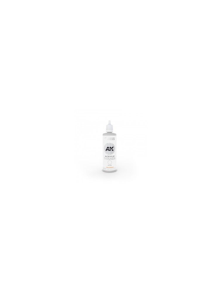 AK INTERACTIVE - Acrylic Thinner 100 ml 3rd Generation