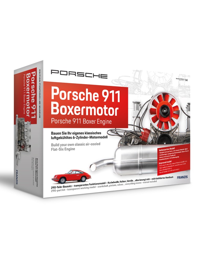 FRANZIS - 1/4 Porsche 911 Flat Six Boxer Engine