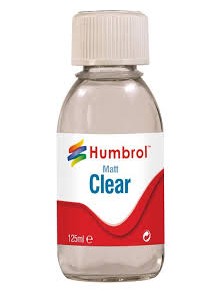 HUMBROL - Clear - Matt - 125ml - NEW