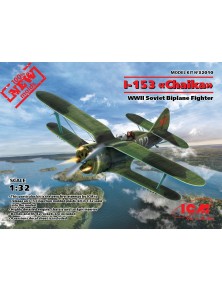 ICM - 1/32 I-153, WWII Soviet Fighter (100% new molds)