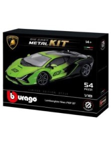 BURAGO - 1/18 Metal Model Kit Lamborghini Sian FKP 37