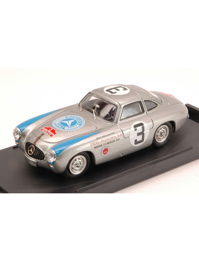 Bang - MERCEDES 300 SL COUPE'  N.3 2nd CARRERA MEXICO 1952 LANG-GRUPP 1:43