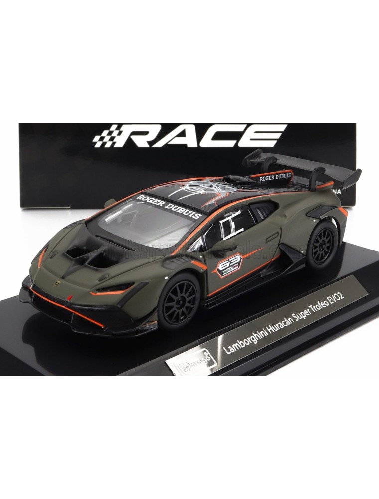 Burago - Huracan Lp620-2 Evo N 63 Super Trofeo 2019 - Green