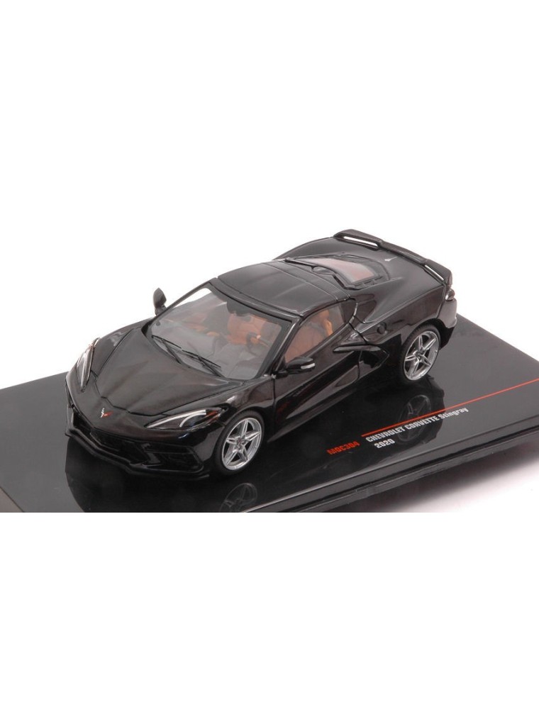 Ixo Model - CHEVROLET CORVETTE C8 2020 BLACK 1:43