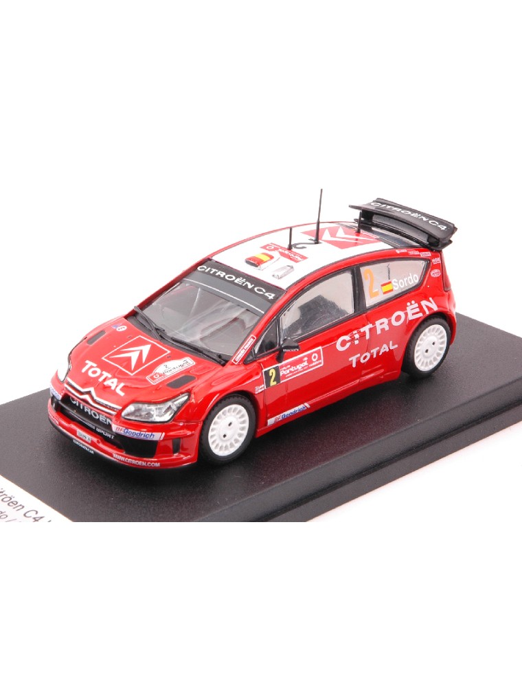 Trofeu - CITROEN C4 WRC N.2 3rd RALLY OF PORTUGAL 2007 SORDO/MARTI 1:43