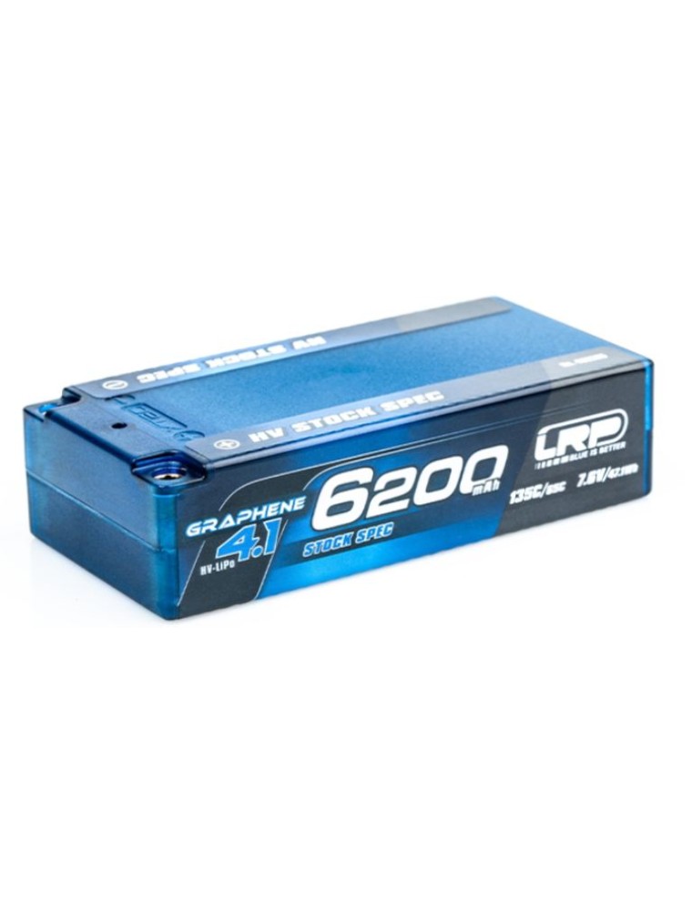 LRP - LiPo shorty 2s HV 7,6v 6200mAh 65/135C Graphene 4.1