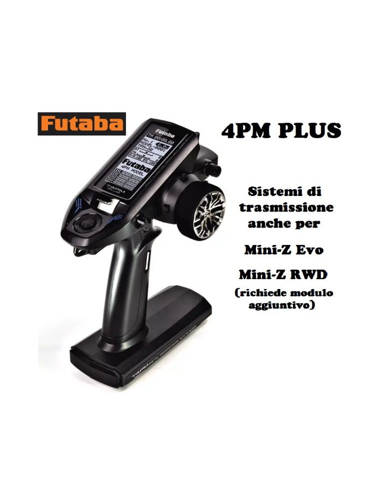 Futaba - Radio Futaba 4PM PLUS 4ch con RX R304SB anche per Mini-Z Kyosho