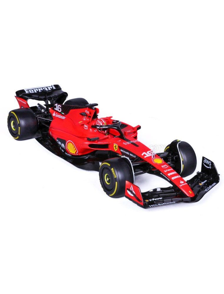 FERRARI - F1  SF-23 TEAM SCUDERIA FERRARI N 16 SEASON 2023 CHARLES LECLERC - RED BLACK