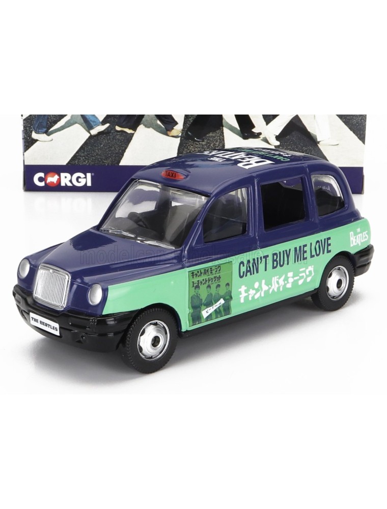 AUSTIN - LONDON TAXI LTI TX4 2007 - THE BEATLES - CAN'T BUY ME LOVE - BLUE GREEN