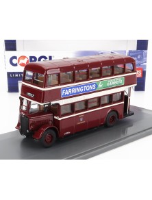 GUY - UTILITY AUTOBUS BURTON CORPORATION 6 ANGLESEY 1960 - RED CREAM