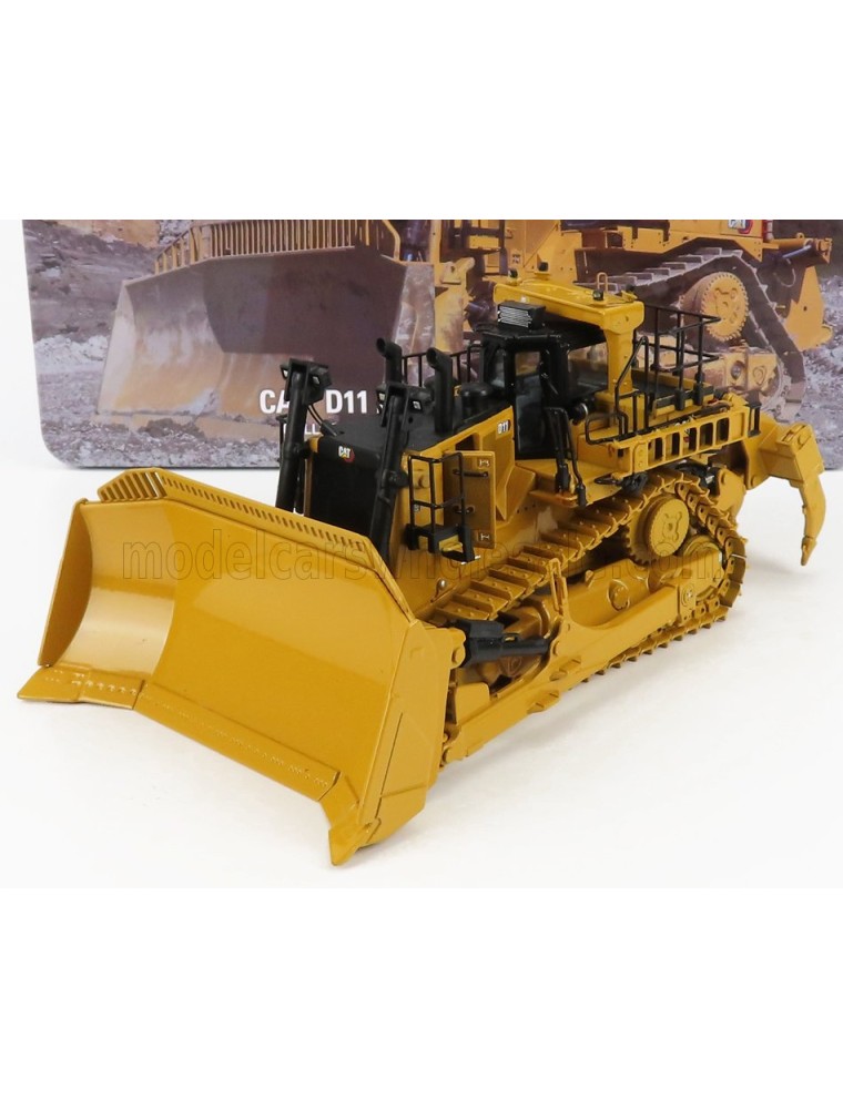 CATERPILLAR - CATD11 DOZER RUSPA CINGOLATA - SCRAPER TYPE TRACTOR - YELLOW BLACK