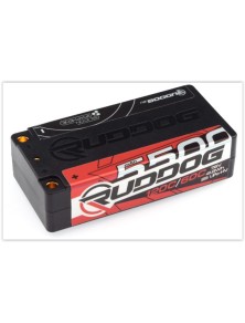 RUDDOG - LiPo HV Shorty 2s 7,6v 5500mAh 60/120C Ruddog