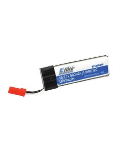 E-Flite - LiPo 3,7v 500mAh CON SPINA BEC SCARICA 25C EFLB5001S25