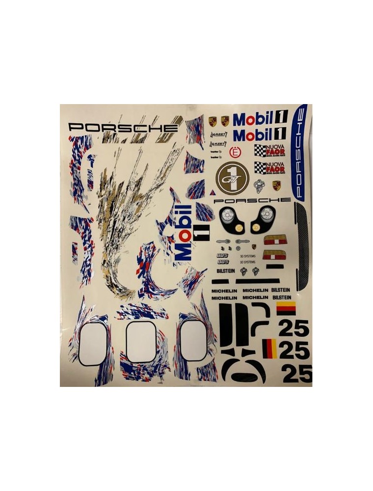 Nuova Faor - DECAL PER PORSCHE 911 GT1 1/8