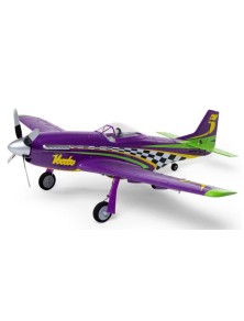 E-Flite - UMX P-51 Voodoo BNF basic con AS3x e SAFE RX inclusa senza LiPo