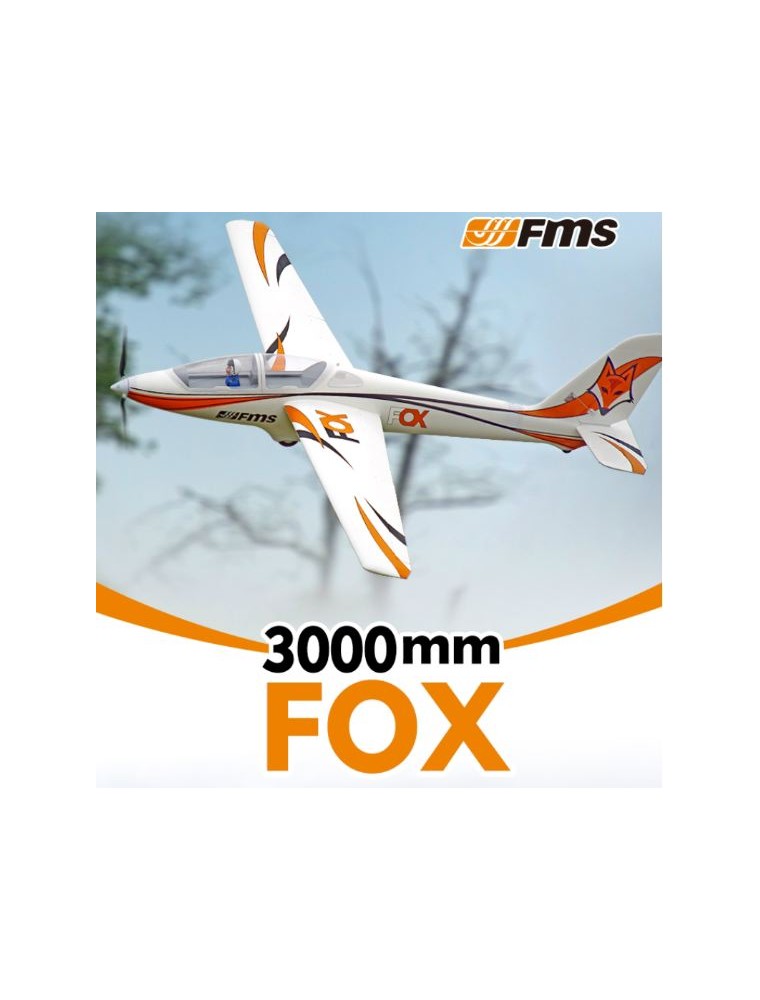 FMS - Fox PNP Kit aliante 3000mm FMS