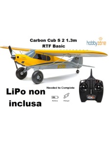 Hobbyzone - Carbon Cub S 2 1.3m RTF Basic senza batteria ne caricabatterie