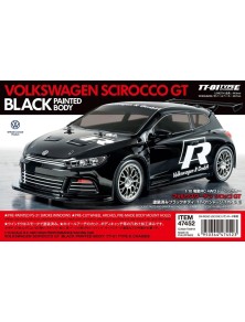 Tamiya - VW Scirocco GT Black TT01E 4wd 1/10 in kit