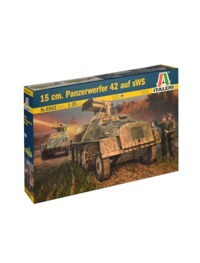 Italeri - Semicingolato 15 cm. Panzerwerfer 42 auf sWS 1/35