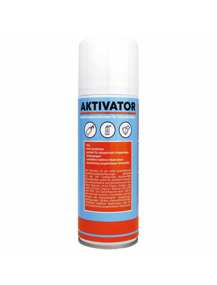 EVERGLUE - ATTIVATORE PER CIANOACRILATO 200ml PER MATERIALI ESPANSI