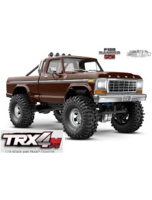 Traxxas - Traxxas Ford F150 marrone 1/18 TRX4m High Trail Crawler montata