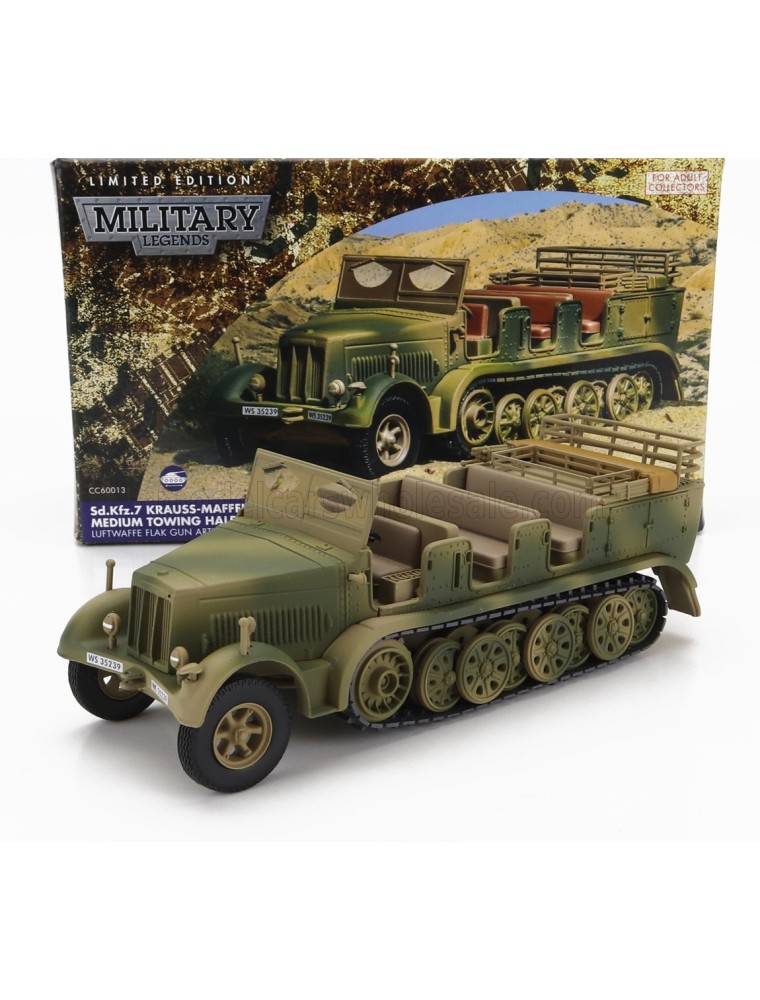 TANK - HALF TRUCK KRAUSS-MAFFEI CINGOLATO 1942 - MILITARY CAMOUFLAGE