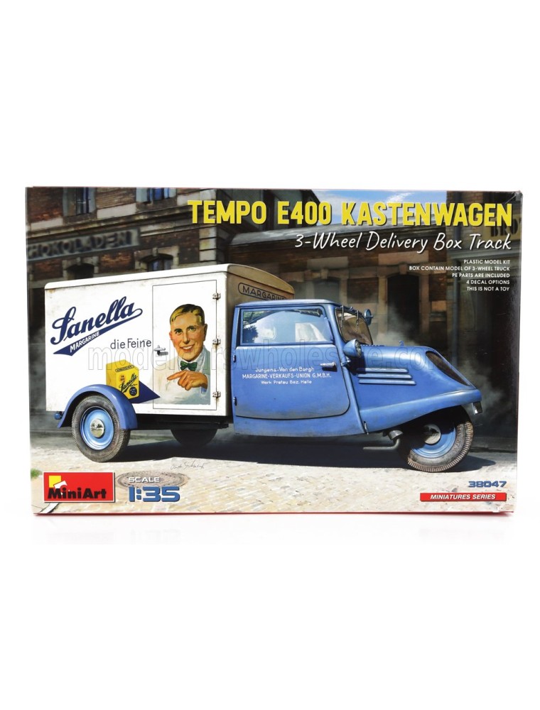 TEMPO - E400 VAN KASTENWAGEN 3-WHEELS 1962 - /