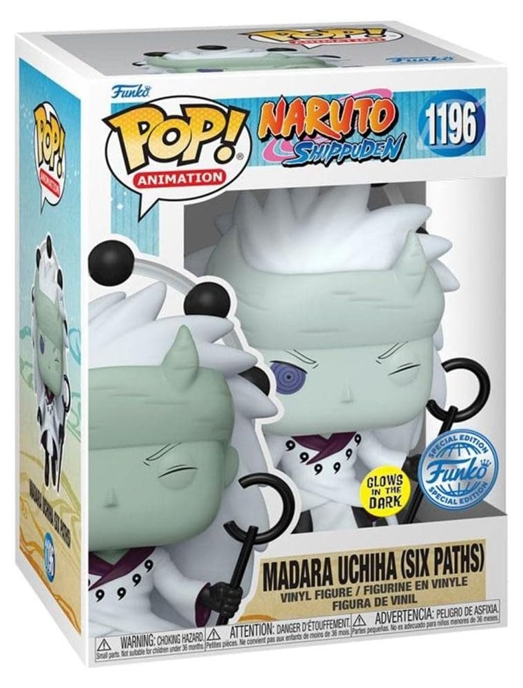 Funko Pop! - Naruto Shippuden 1196 Madara Uchiha Sage of Six Path Special Glows Limited