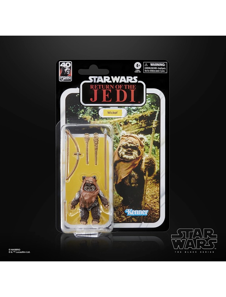 Hasbro - Star Wars The Black Series - Wicket Action Figure