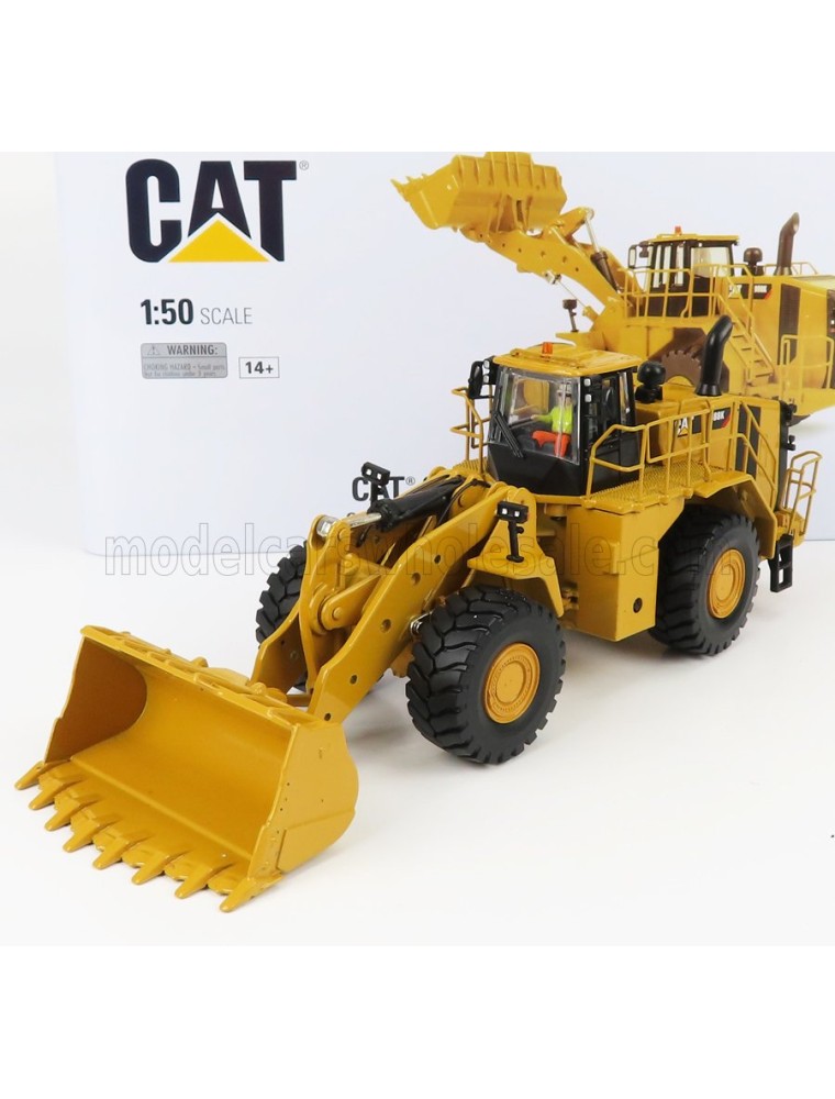 CATERPILLAR - CAT994K RUSPA GOMMATA - SCRAPER TRACTOR WHEEL LOADER - YELLOW BLACK