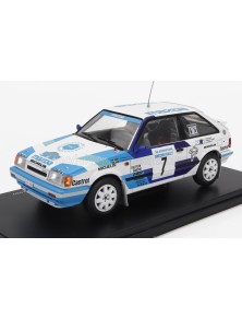 MAZDA - 323 4WD N 7 WINNER RALLY SWEDISH 1989 I.CARLSSON - P.CARLSSON - WHITE LIGHT BLUE