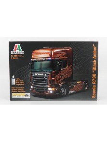 SCANIA - R730 TRACTOR TRUCK BLACK AMBER 2-ASSI 2011 - /