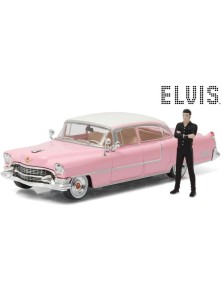 Greenlight - CADILLAC FLEETWOOD Series 60 con FIGURA di ELVIS PRESLEY