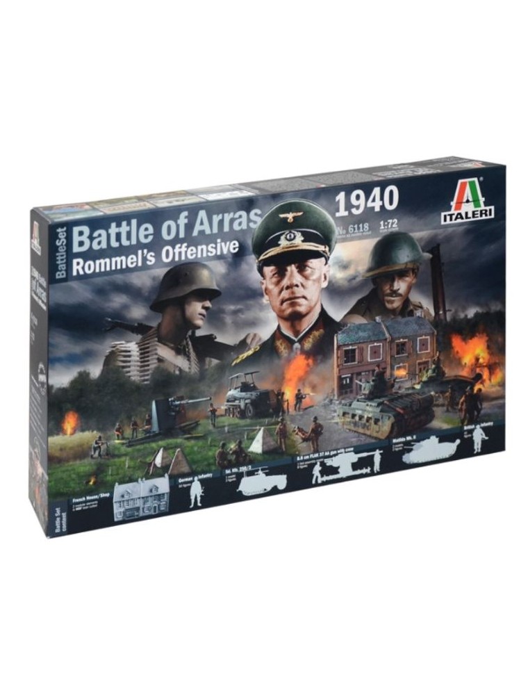 Italeri - BATTAGLIA DI ARRAS 1940   1/72 OFFENSIVA DI ROMMEL WWII