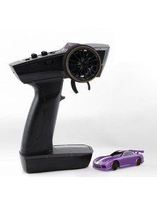 Turbo Racing - Micro auto Drift viola metal 1/76 peso 13gr Turbo Racing