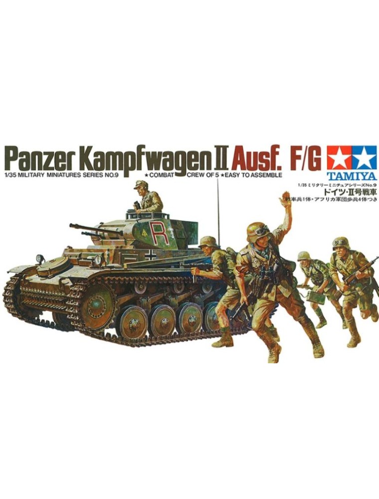 Tamiya - German Panzerkampfagen II 1/35 in edizione limitata