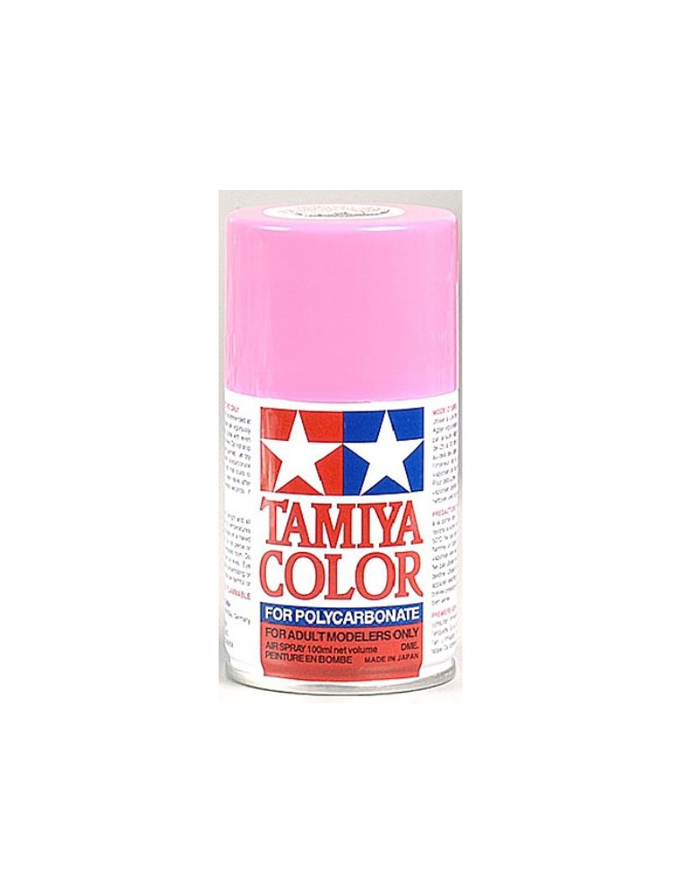 Tamiya - Spray per lexan rosa fluorescente