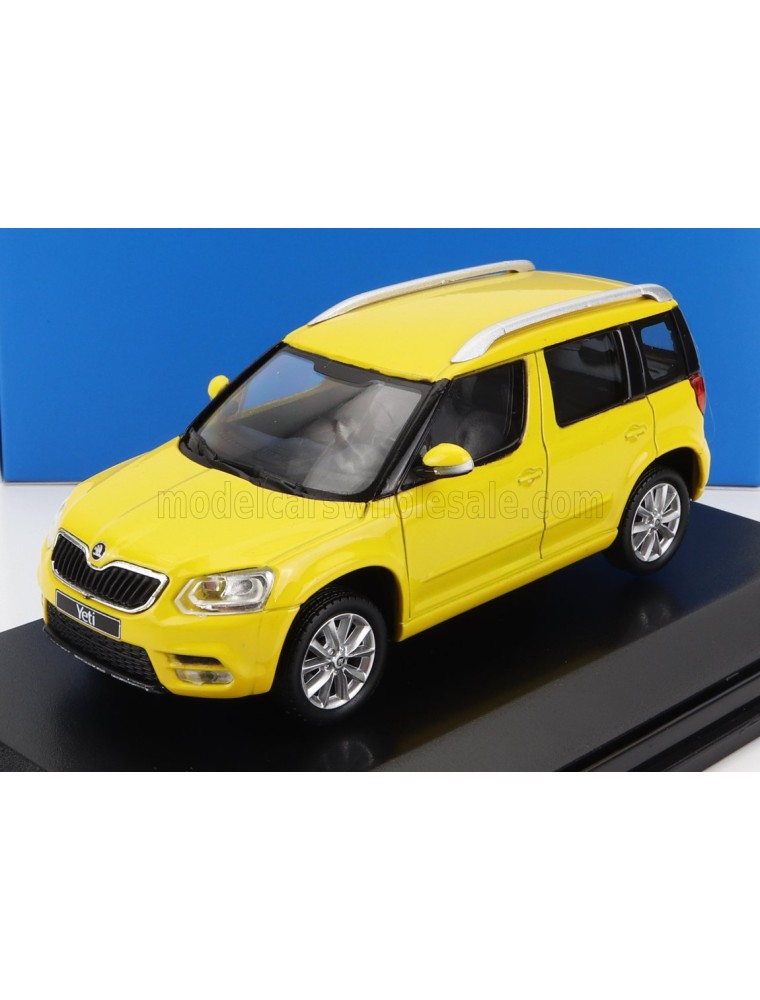 SKODA - YETI SUV FACELIFT (RESTYLING) 2013 - YELLOW