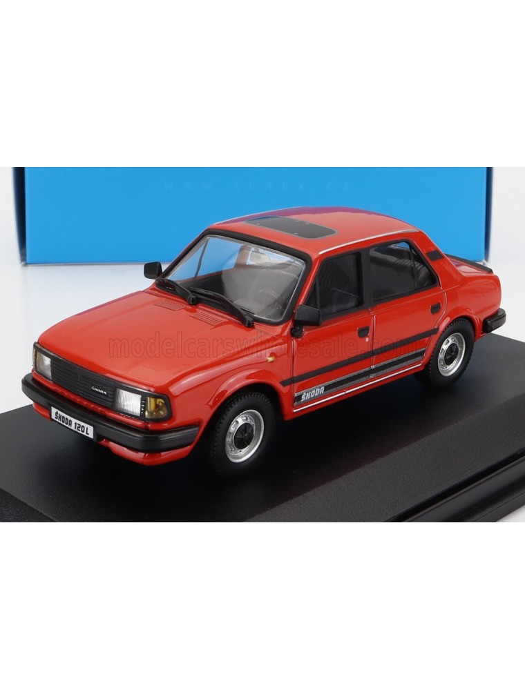 SKODA - 120L BERLINE 4-DOOR 1984 - RED