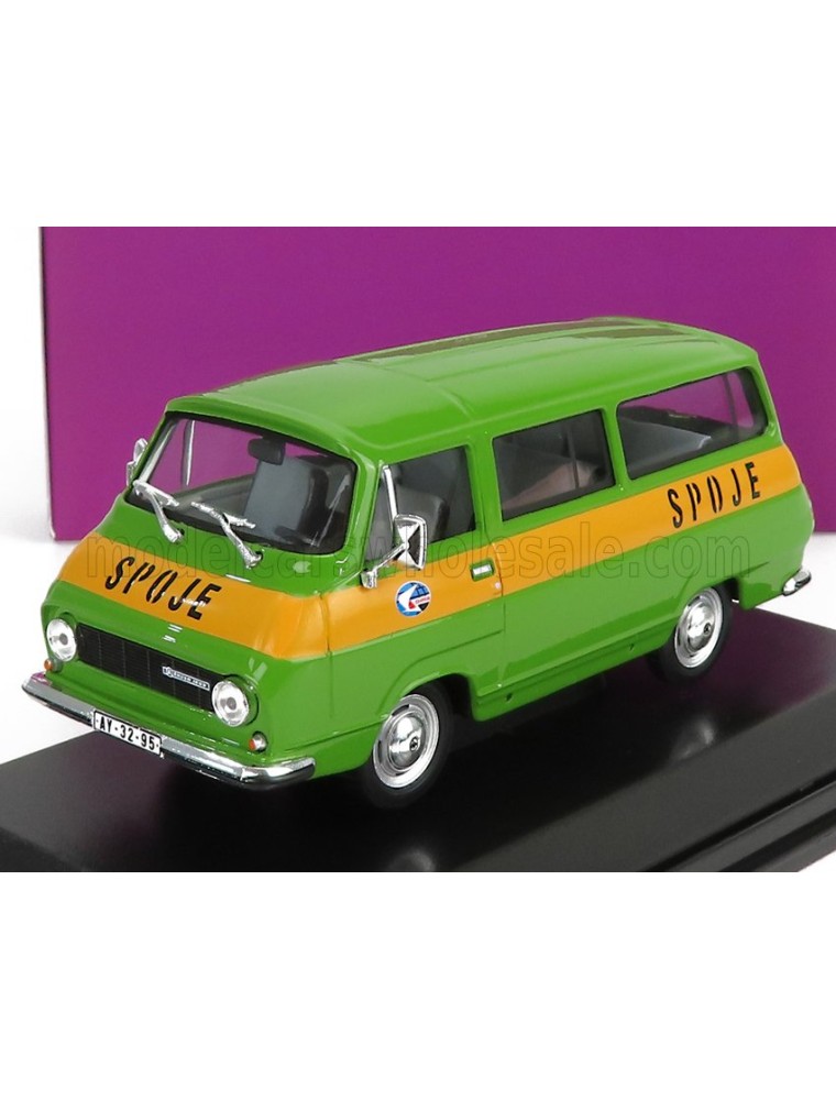 SKODA - 1203 MINIBUS POSTE SPOJE 1974 - GREEN YELLOW