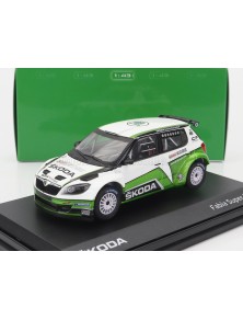 SKODA - FABIA II FL S2000 N 0 SKODA MOTORSPORT DESIGN RALLY 2012 - GREEN WHITE BLACK