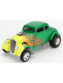 FORD USA - WILLYS GASSER CUSTOM 1933 - GREEN YELLOW