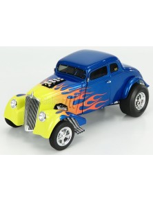 FORD USA - WILLYS GASSER CUSTOM 1933 - BLUE YELLOW