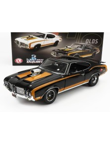 OLDSMOBILE - 442 HURST COUPE DRUG OUTLAW DRAGSTER 1972 - BLACK YELLOW